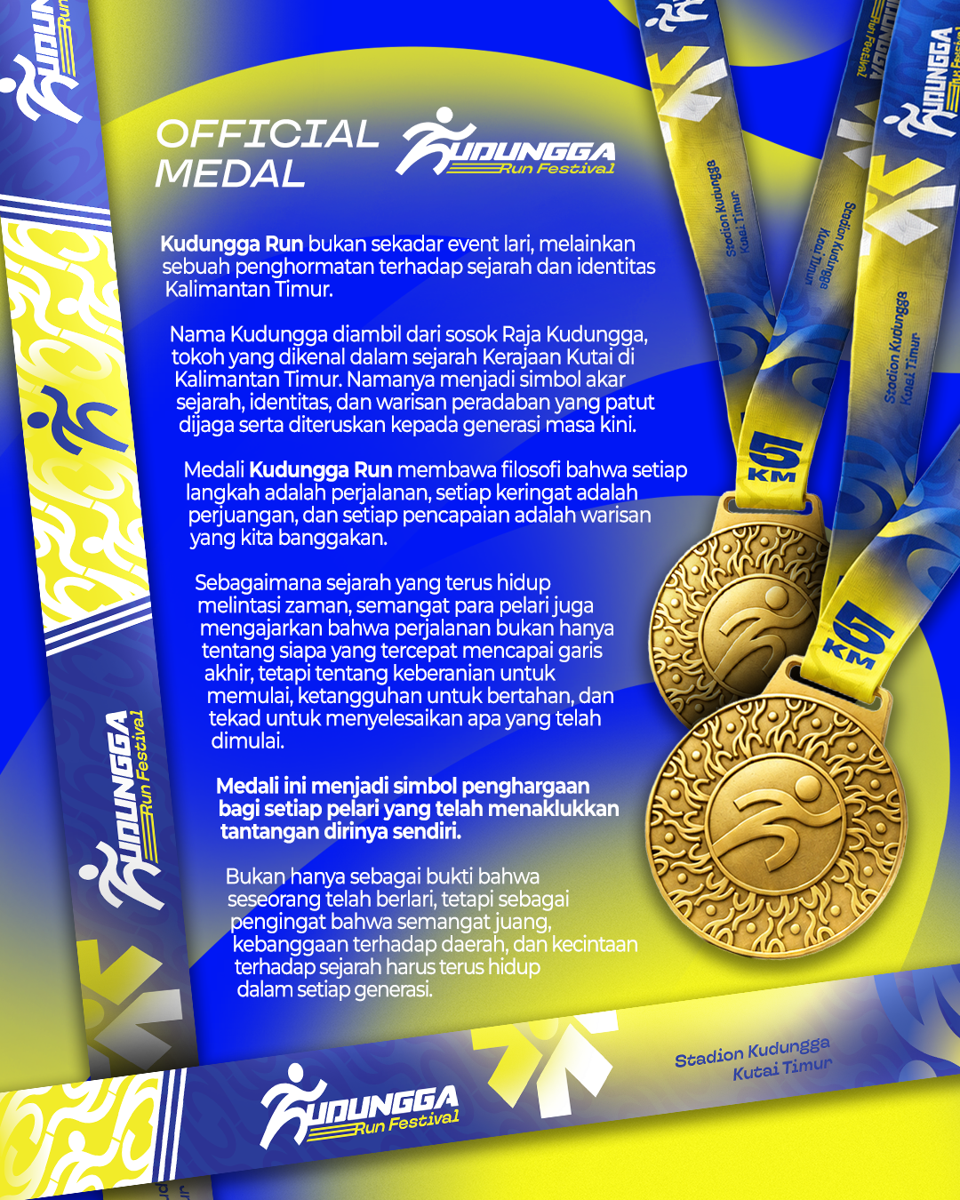 Official Medal Poster Kudungga